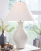 Ashbend - Ceramic Table Lamp - Antique White - Tallahassee Discount Furniture (FL)