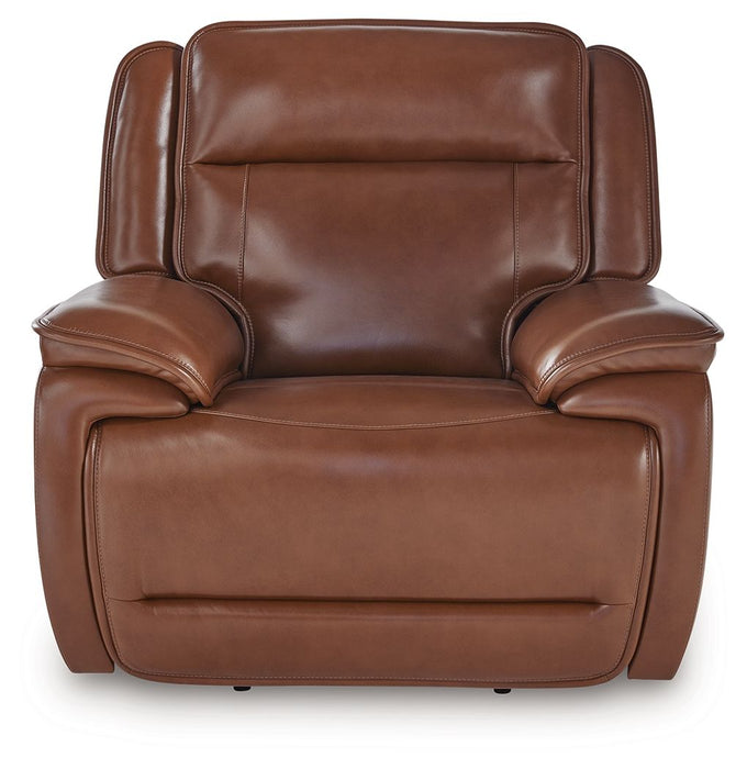 Healy Pier - Chocolate - Power Recliner / Adj Headrest - Tallahassee Discount Furniture (FL)