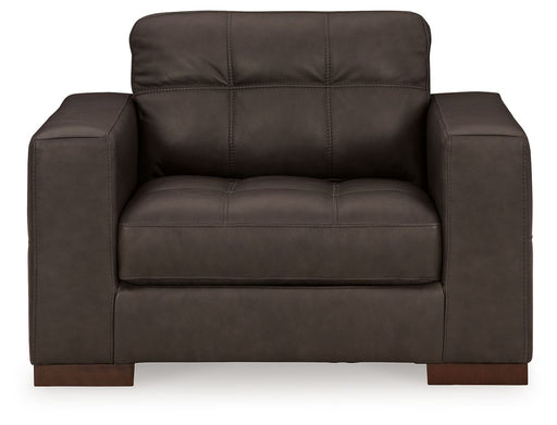 Luigi - Thunder - Chair And A Half - Tallahassee Discount Furniture (FL)