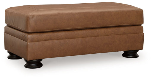 Carianna - Caramel - Ottoman - Tallahassee Discount Furniture (FL)