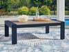 East Beach - Blue - Rectangular Cocktail Table - Tallahassee Discount Furniture (FL)