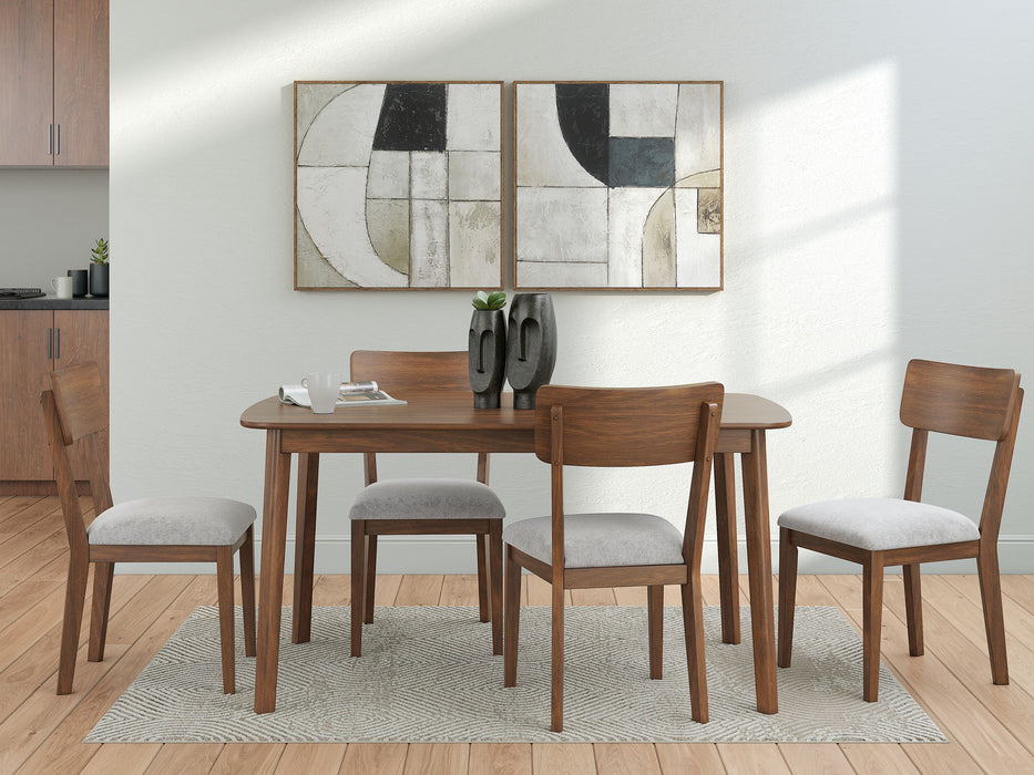 Tameride - Dining Room Table Set (Set of 5) - Brown - Tallahassee Discount Furniture (FL)