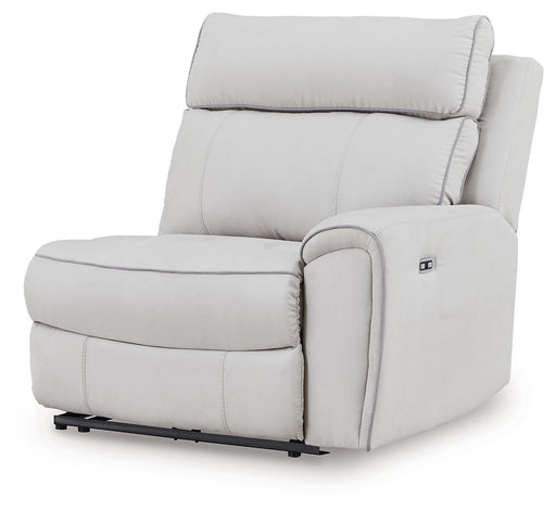 Social Pointe - Pearl / Ash - RAF Zero Wall Power Recliner - Tallahassee Discount Furniture (FL)