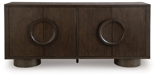 Veeda - Dark Brown - Accent Cabinet - Tallahassee Discount Furniture (FL)