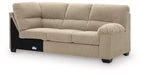 SimpleJoy - RAF Sofa With Corner Wedge - Sand - Tallahassee Discount Furniture (FL)