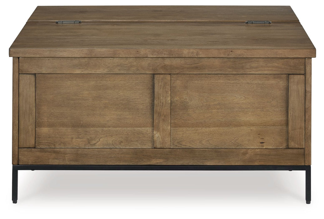 Torlanta - Brown - Lift Top Cocktail Table - Tallahassee Discount Furniture (FL)