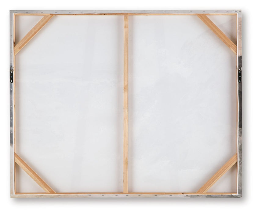 Worthner - Wall Art - Tan / Gray / White - Tallahassee Discount Furniture (FL)