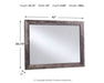 Derekson - Bedroom Mirror - Multi Gray - Tallahassee Discount Furniture (FL)