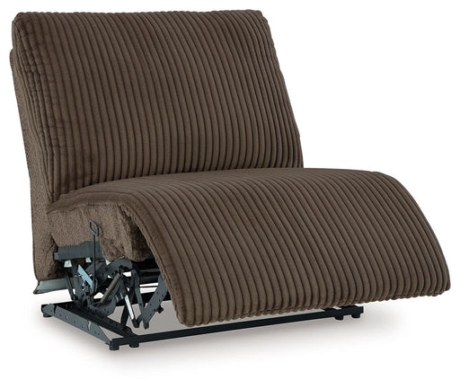 Top Tier - Chocolate - Armless Recliner - Tallahassee Discount Furniture (FL)