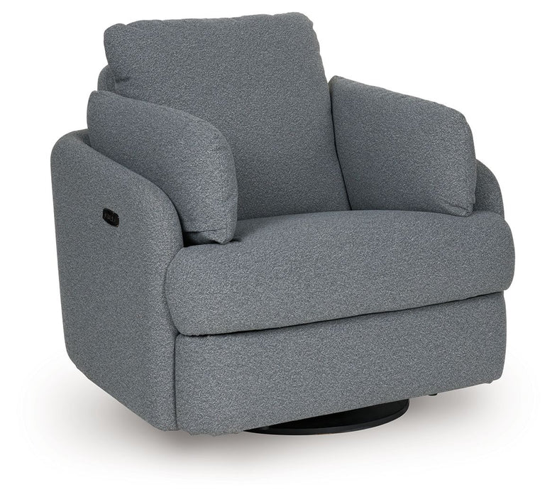 Alainmont Next-Gen Nuvella - Swivel Power Recliner - Tallahassee Discount Furniture (FL)