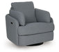 Alainmont Next-Gen Nuvella - Swivel Power Recliner - Tallahassee Discount Furniture (FL)
