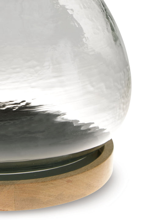 Adalisen - Clear / Brown - Candle Holder - Tallahassee Discount Furniture (FL)