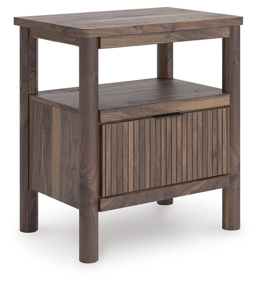 Pamytta - Brown - One Drawer Night Stand - Tallahassee Discount Furniture (FL)
