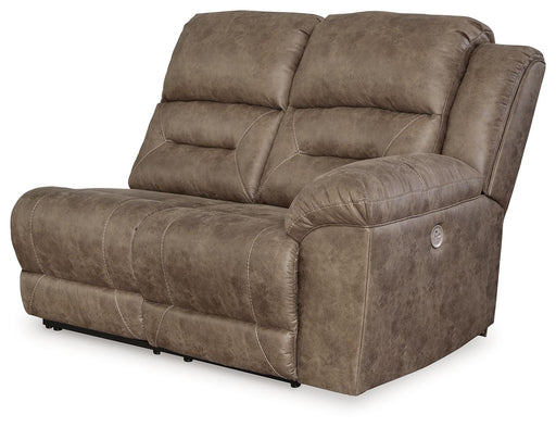 Ravenel - Fossil - Raf Reclining Power Loveseat - Tallahassee Discount Furniture (FL)