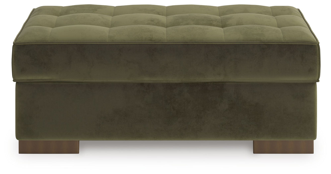 Caspian-Town - Olive - Oversized Accent Ottoman - Tallahassee Discount Furniture (FL)
