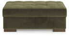 Caspian-Town - Olive - Oversized Accent Ottoman - Tallahassee Discount Furniture (FL)