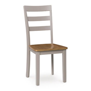 Harperfeld - Dining Room Side Chair (Set of 2) - Natural / Gray - Tallahassee Discount Furniture (FL)