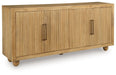 Niam - Light Antique Beige - Accent Cabinet - Tallahassee Discount Furniture (FL)