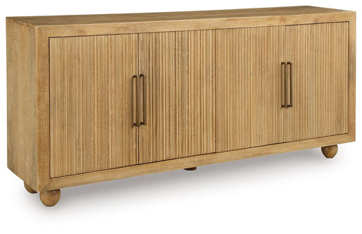 Niam - Light Antique Beige - Accent Cabinet - Tallahassee Discount Furniture (FL)