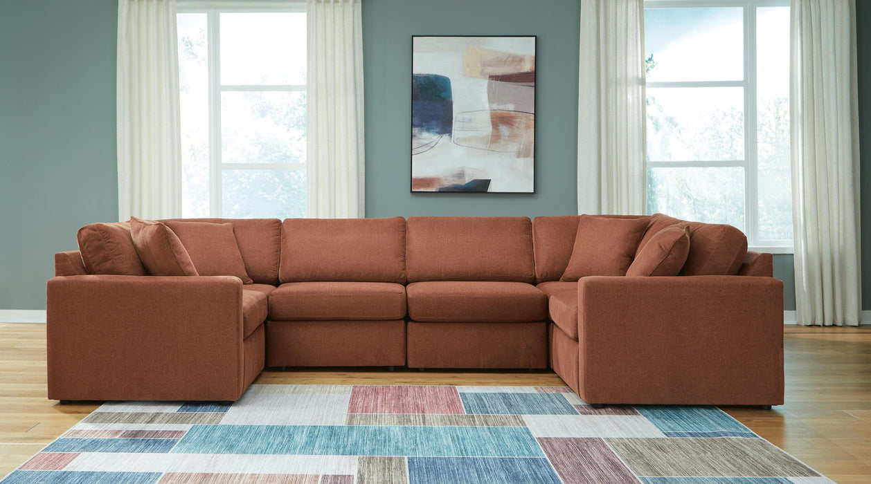 Modmax - Sectional - Spice - Tallahassee Discount Furniture (FL)
