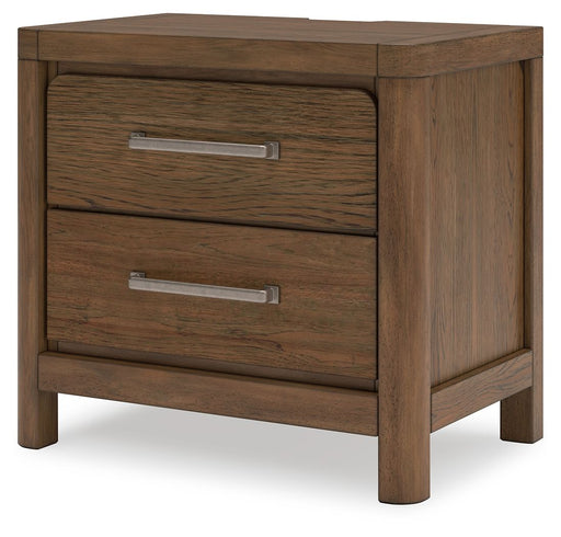 Cabalynn - Light Brown - Two Drawer Night Stand - Tallahassee Discount Furniture (FL)