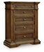 Frantanna - Five Drawer Chest - Brown - Tallahassee Discount Furniture (FL)