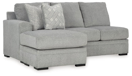 Casselbury - Cement - Laf Sofa Chaise - Tallahassee Discount Furniture (FL)