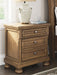 Feddinger - Two Drawer Night Stand - Medium Brown - Tallahassee Discount Furniture (FL)