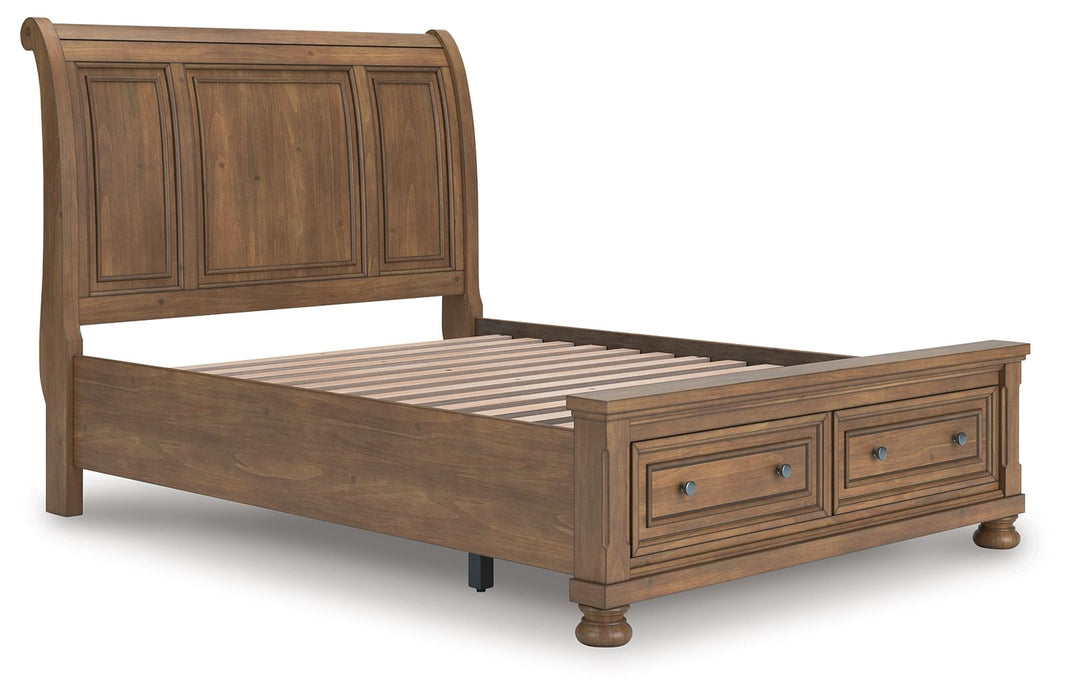 Feddinger - Storage Sleigh Bed - Tallahassee Discount Furniture (FL)