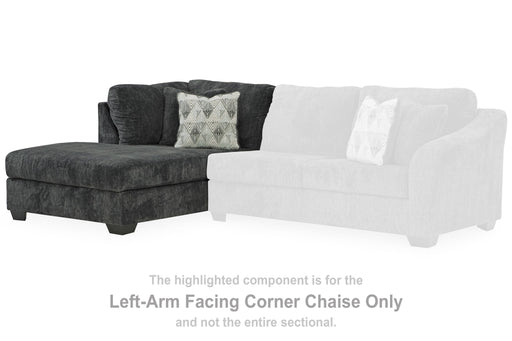 Biddeford - Shadow - Laf Corner Chaise - Tallahassee Discount Furniture (FL)
