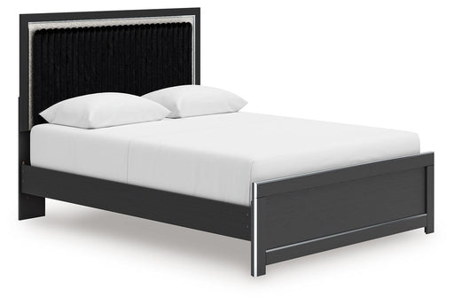 Zuraleus - Upholstered Panel Platform Bed With Roll Slats - Tallahassee Discount Furniture (FL)