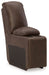 Dunleith - Console w/ Storage - Chocolate - Tallahassee Discount Furniture (FL)