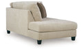 Steelwater Retreat - LAF Corner Chaise - Latte - Tallahassee Discount Furniture (FL)