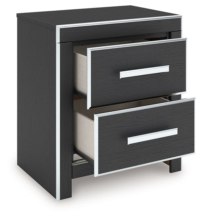 Zuraleus - Two Drawer Night Stand - Tallahassee Discount Furniture (FL)
