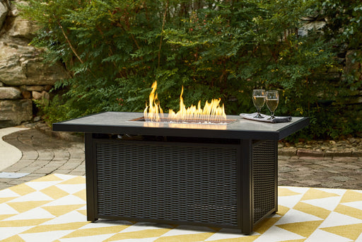 Beachcroft - Rectangular Fire Pit Table - Tallahassee Discount Furniture (FL)