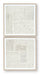 Andorfield - Wall Art Set (Set of 2) - Beige / Black / White - Tallahassee Discount Furniture (FL)