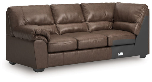 WillowBend - Umber - LAF Sofa With Corner Wedge - Tallahassee Discount Furniture (FL)