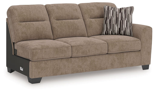 Olten - Mocha - RAF Sofa - Tallahassee Discount Furniture (FL)