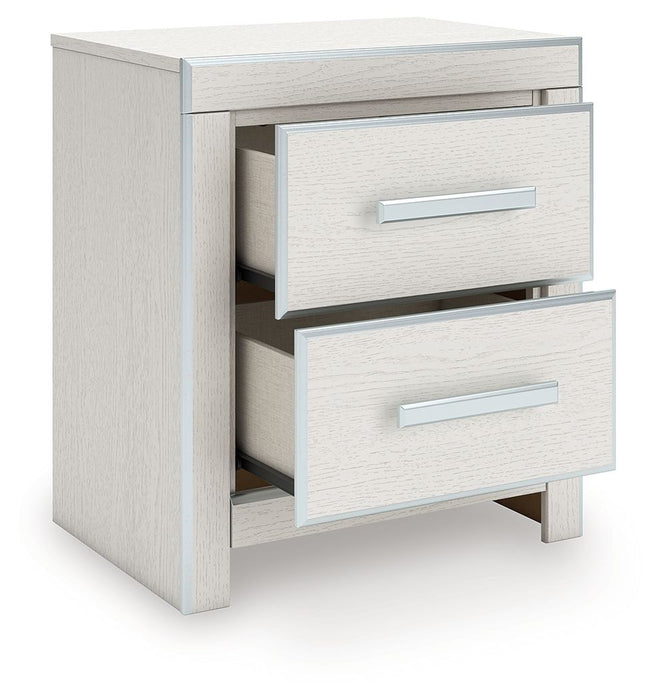 Zuraleus - Two Drawer Night Stand - Tallahassee Discount Furniture (FL)