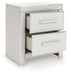 Zuraleus - Two Drawer Night Stand - Tallahassee Discount Furniture (FL)