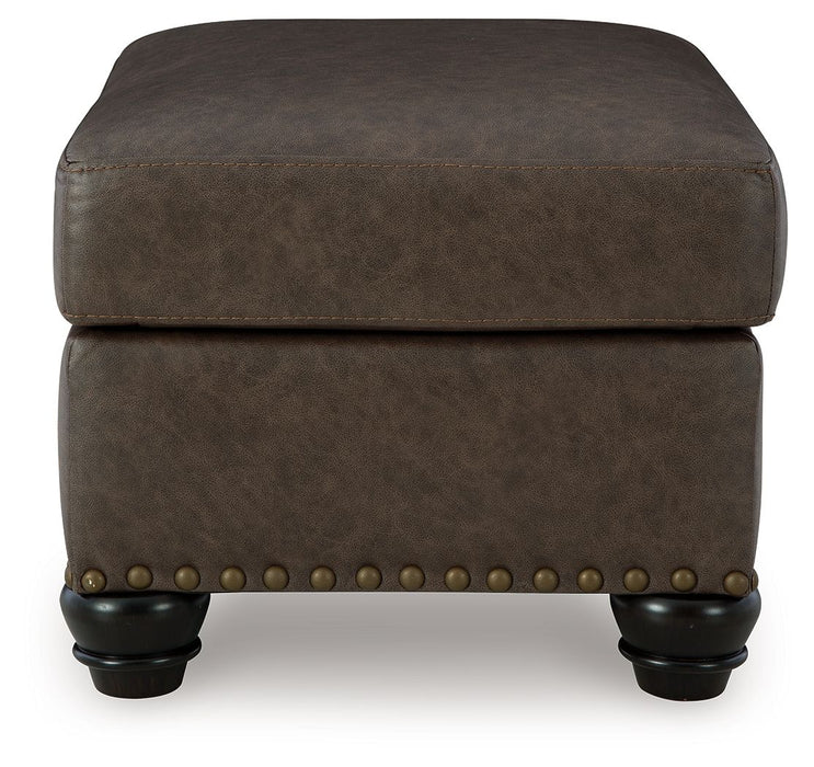 Roxmere - Umber - Ottoman - Tallahassee Discount Furniture (FL)