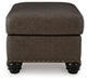 Roxmere - Umber - Ottoman - Tallahassee Discount Furniture (FL)