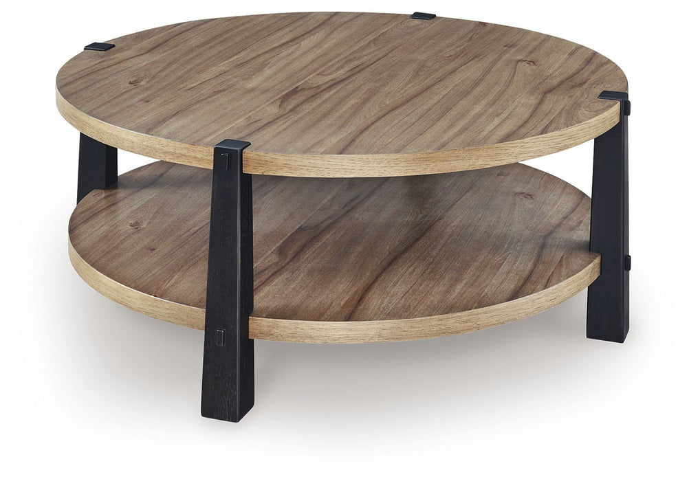 Ridgester - Round Table - Tallahassee Discount Furniture (FL)
