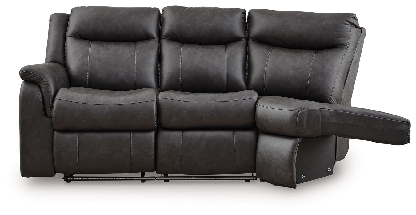 Sultan Meadow - Eclipse - LAF Reclining Loveseat - Tallahassee Discount Furniture (FL)