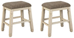 Bolanburg - Upholstered Stool (Set of 2) - Beige - Tallahassee Discount Furniture (FL)