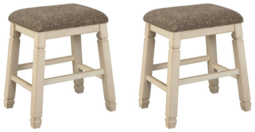 Bolanburg - Upholstered Stool (Set of 2) - Beige - Tallahassee Discount Furniture (FL)