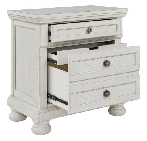 Robbinsdale - Antique White - Two Drawer Night Stand - Tallahassee Discount Furniture (FL)