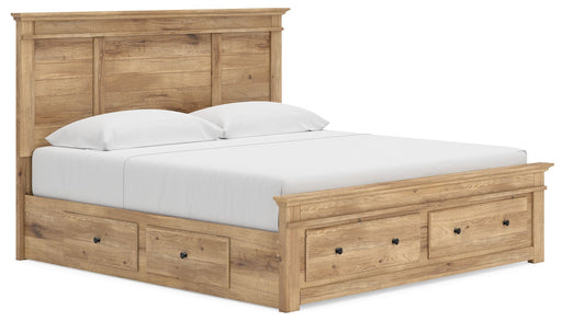 Makidern - Panel Storage Bed With Under Bed Storage Unit And Storage Footboard - Tallahassee Discount Furniture (FL)