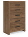 Broachmyn - Five Drawer Chest - Tallahassee Discount Furniture (FL)