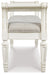 Realyn - Antique White - Accent Bench - Tallahassee Discount Furniture (FL)